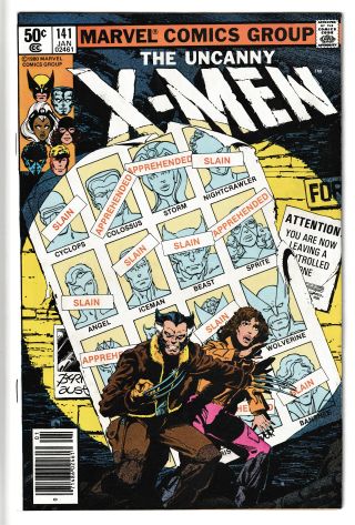 Uncanny X-Men #141 Mark Jewelers  - Image 0