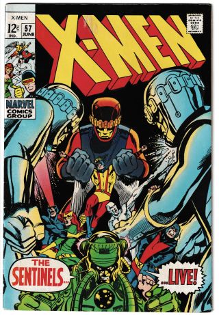Uncanny X-Men #57 - Image 0