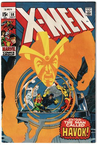 Uncanny X-Men #58 - Image 0