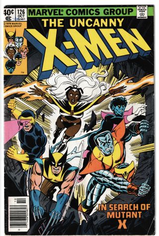 Uncanny X-Men #126 Mark Jewelers - Image 0