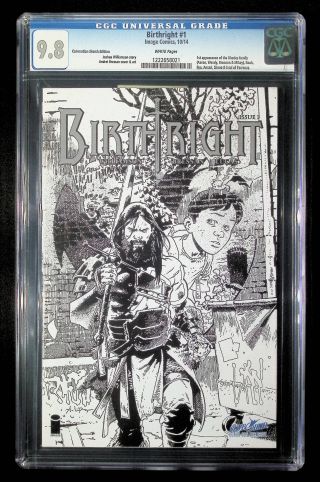 Birthright #1 Convention Sketch - Image 0