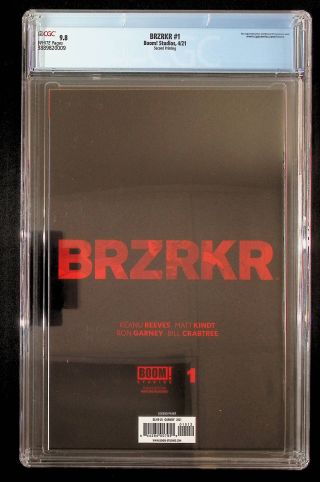 BRZRKR #1 (2nd Print) - Image 1