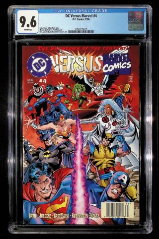DC Versus Marvel Comics #4 Newsstand - Image 0