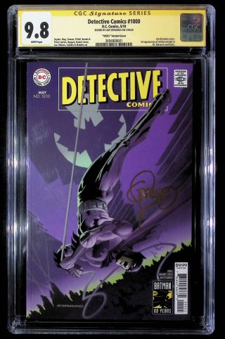 Detective Comics #1000 (Variant) Signed by Steranko - Image 0
