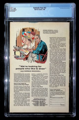 Fantastic Four #52 - Image 1