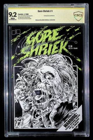 Gore Shriek #1 Signed by Greg Capullo - Image 0