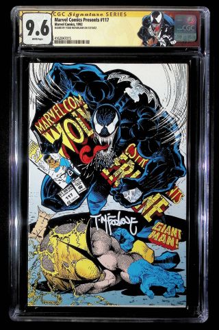 Marvel Comics Presents #117 (Newsstand) Signed by Todd McFarlane - Image 0