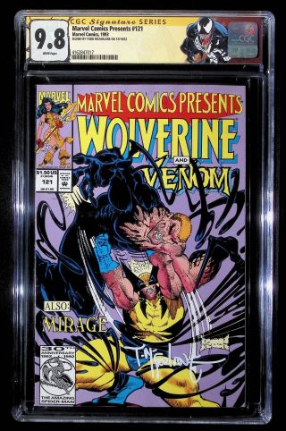 Marvel Comics Presents #121 Signed by Todd Mcfarlane - Image 0