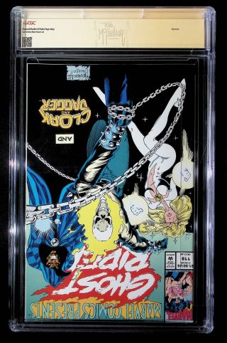 Marvel Comics Presents #119 Signed by Todd Mcfarlane - Image 1