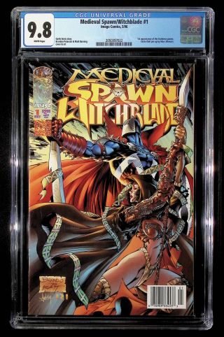 Medieval Spawn / Witchblade #1 (Newsstand) - Image 0