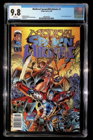 Medieval Spawn / Witchblade #2 (Newsstand) - Image 0