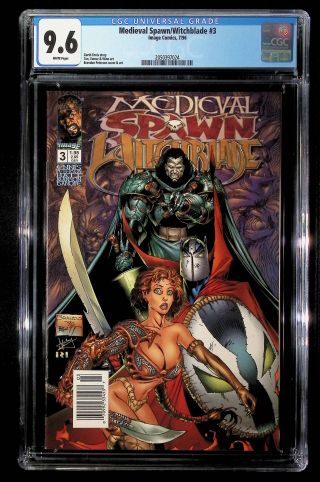 Medieval Spawn / Witchblade #3 (Newsstand) - Image 0