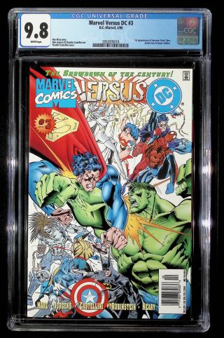 DC Versus Marvel Comics #3 (Newsstand) - Image 0