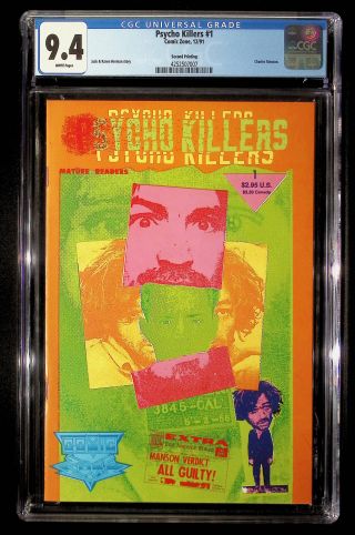 Psycho Killers #1 (2nd Print) HTF - Image 0