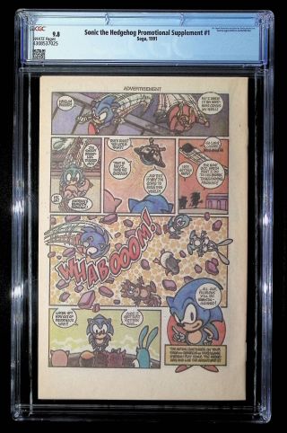 Sonic the Hedgehog #1 Promo - Image 1