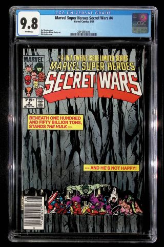 Marvel Super Heroes Secret Wars #4 (Newsstand) - Image 0
