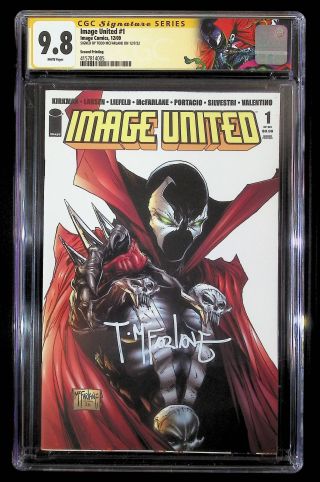 Image United #1 (2nd Print) Signed by Todd! - Image 0