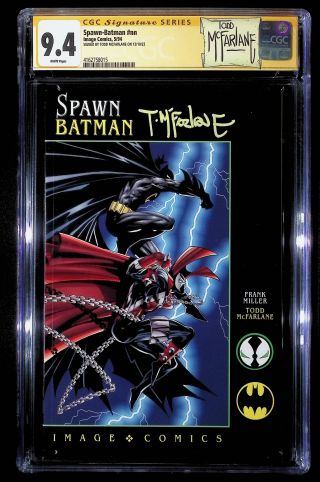 Spawn / Batman #1 Signed by Todd! - Image 0