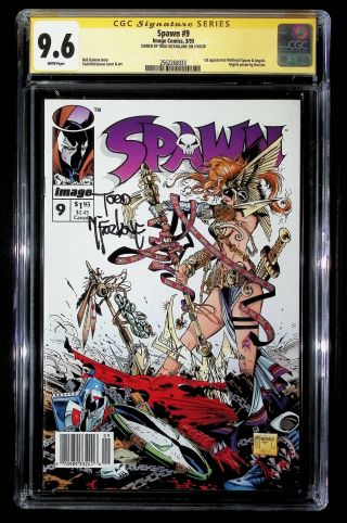 Spawn #9 (Newsstand) Signed by Todd! - Image 0