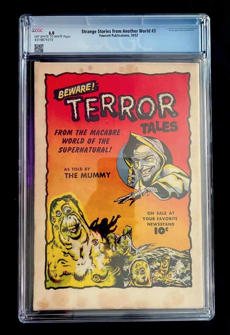 Strange Stories from Another World #3 (1952) CGC 6.0 - Norman Saunders PCH! Bobby Blue Collection - Image 1