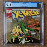 Uncanny X-Men #60 (1963) CGC 9.6 - 1st App SAURON! Neal Adams Cover! White Pages - Thumbnail 0