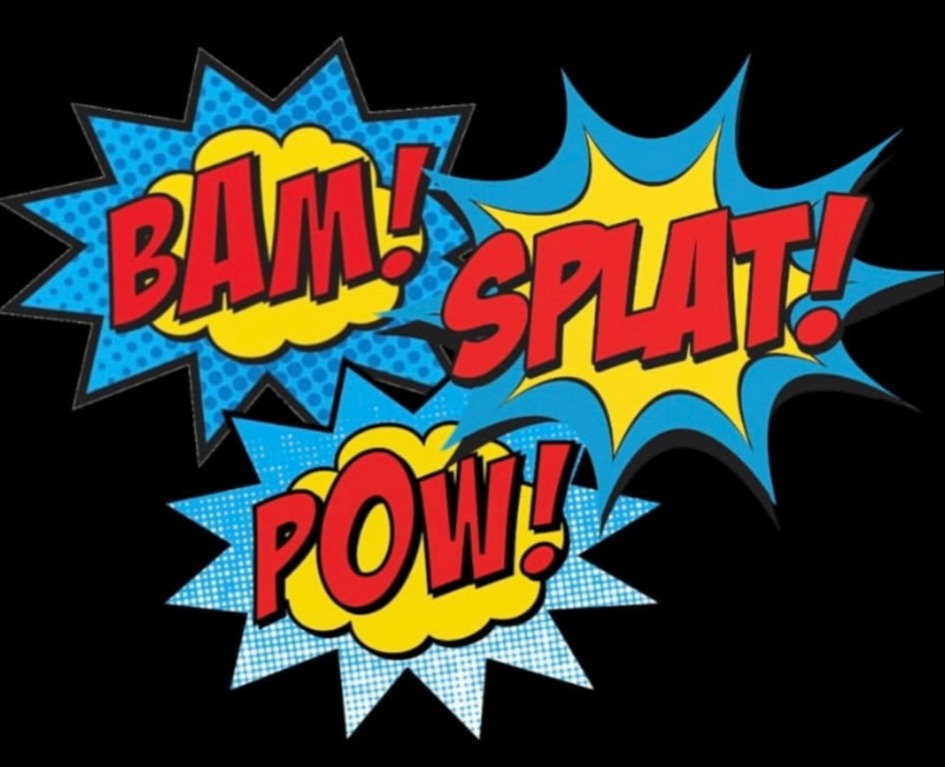 Bam Splat Pow Comics
